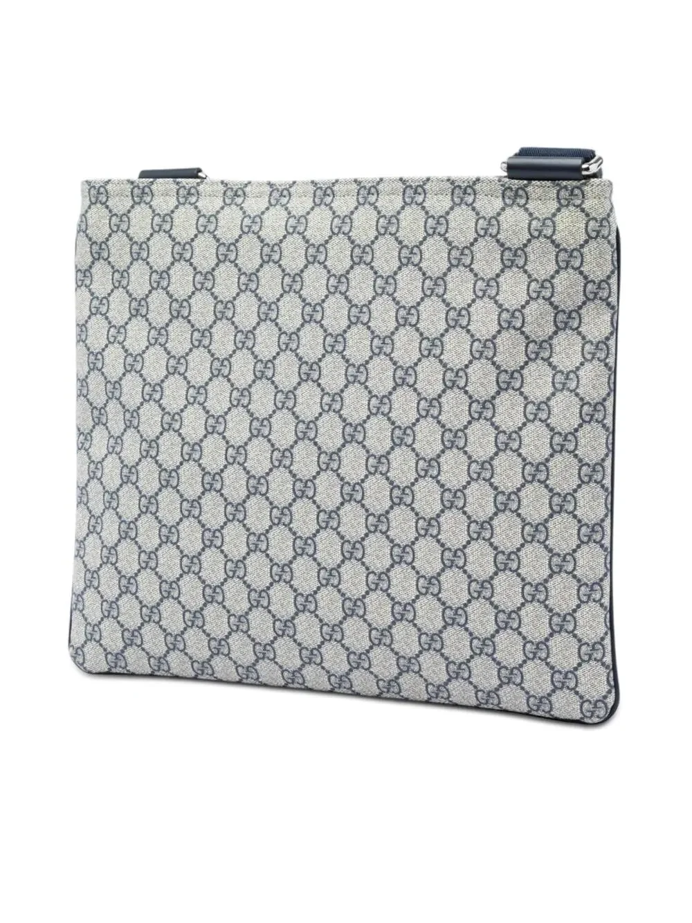 Gucci Zip Top Messenger Bag Gg Coated #341010G62B